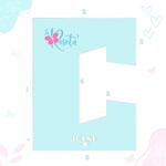 C - 3D LETTER ADVENT CALENDAR TEMPLATE