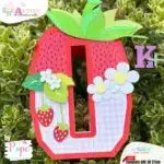 TALLER online montaje - Letras 3D ONE + Abecedario letras 3d La Roseta, recto de 27cm, 15cm, 10cm - Archivos SVG, Studio, Brother Scanncut. - Imagen 3